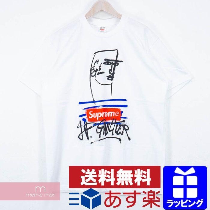 Tee Logo - Supreme X Jean Paul Gaultier 2019SS Logo Tee シュプリーム X Jean Paul Gaultier Logo T Shirt Box Logo Short Sleeves White Present Gift