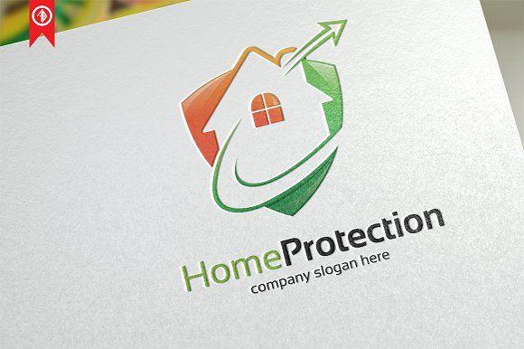 Protection Logo - Home Protection - Logo Template