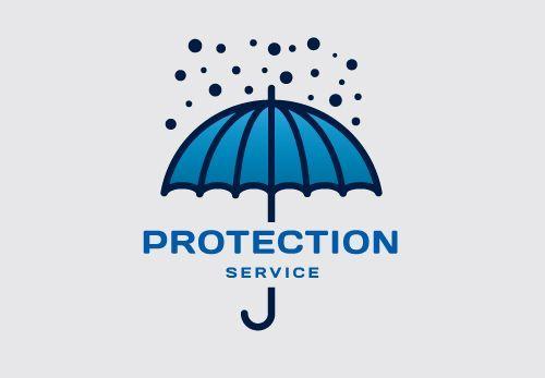 Protection Logo - Protection Logo Design. Warehouse shop ideas. Logo design, Custom