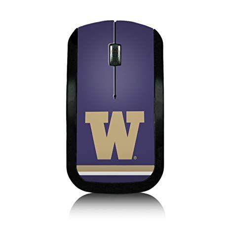 Dqi Logo - Keyscaper Washington Huskies Wireless USB Mouse NCAA