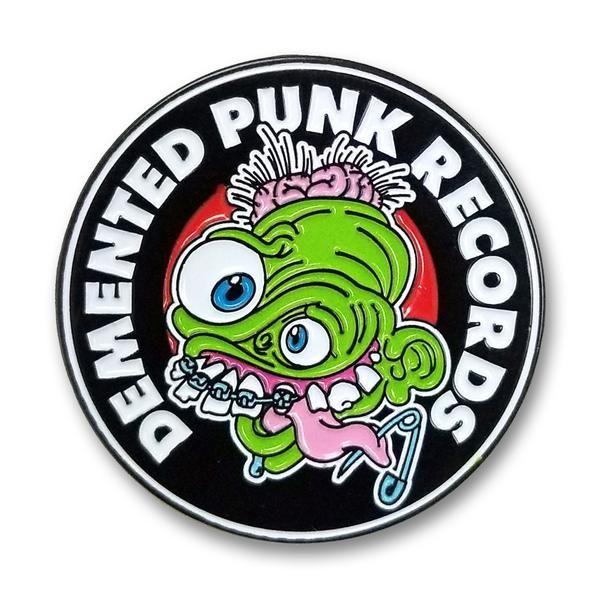 Punk Logo - Official Demented Punk Logo Enamel Pin