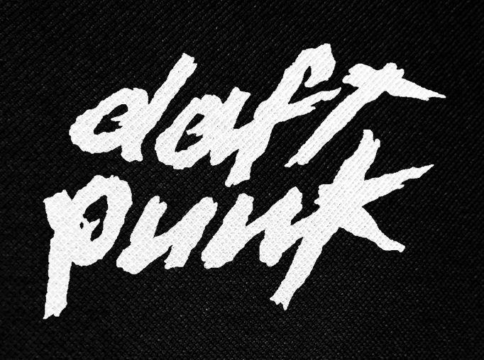 Punk Logo - Daft Punk Logo 4x2 Printed Patch