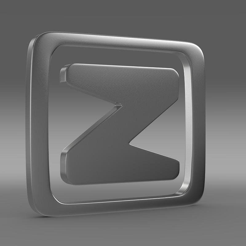 Zotye Logo - Zotye logo 3D Model in Parts of auto 3DExport