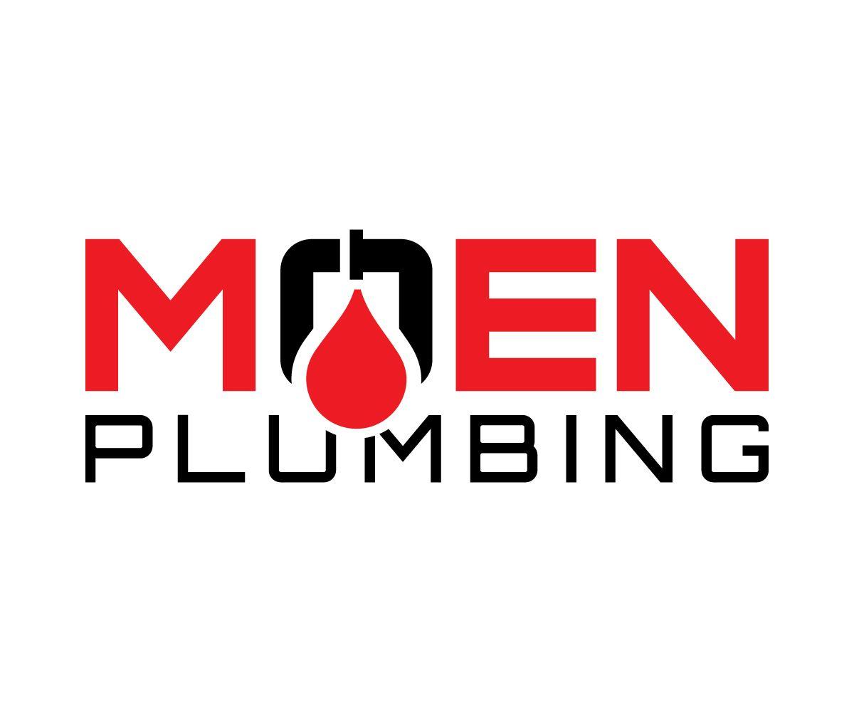 Moen Logo - Professional, Serious, Construction Logo Design for Moen Plumbing