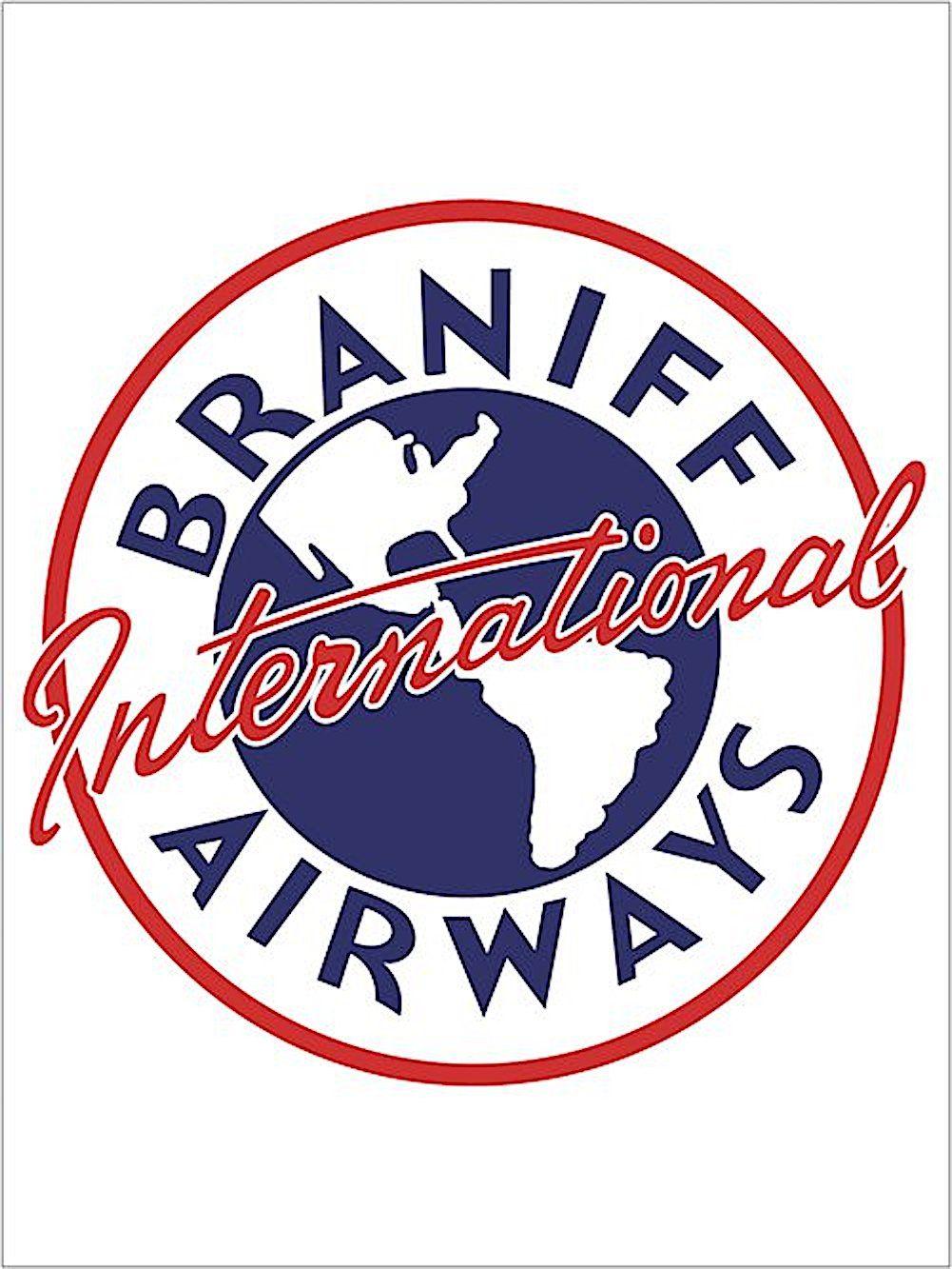 Braniff Logo - Poster or Banner Braniff International Airways 1948 Logo