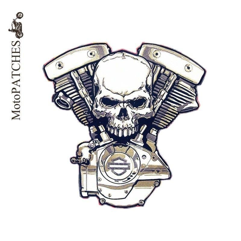 Skeleton Logo - US $29.99. Embroidered Patches For Clothing Custom Mc Patches Big Biker Patches Skeleton Logo In Patches From Home & Garden On Aliexpress.com