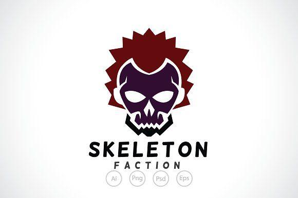 Skeleton Logo - Skeleton Faction Logo Template