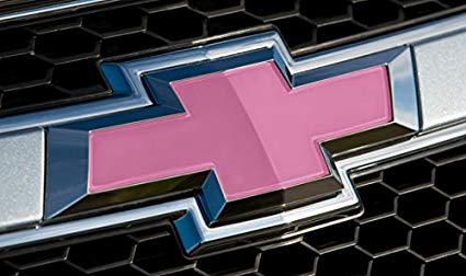 Bowtie Logo - VViViD XPO Gloss Pink Chevy Bowtie Logo Wrap Kit (2 Rolls (11.8