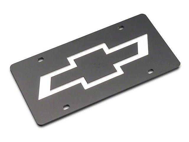 Bowtie Logo - SpeedForm Stainless Steel Licnese Plate w/ Silver Bowtie Logo (99-19  Silverado 1500)