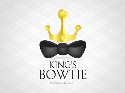 Bowtie Logo - King's Bowtie Logo by Ivan Savkov on Dribbble