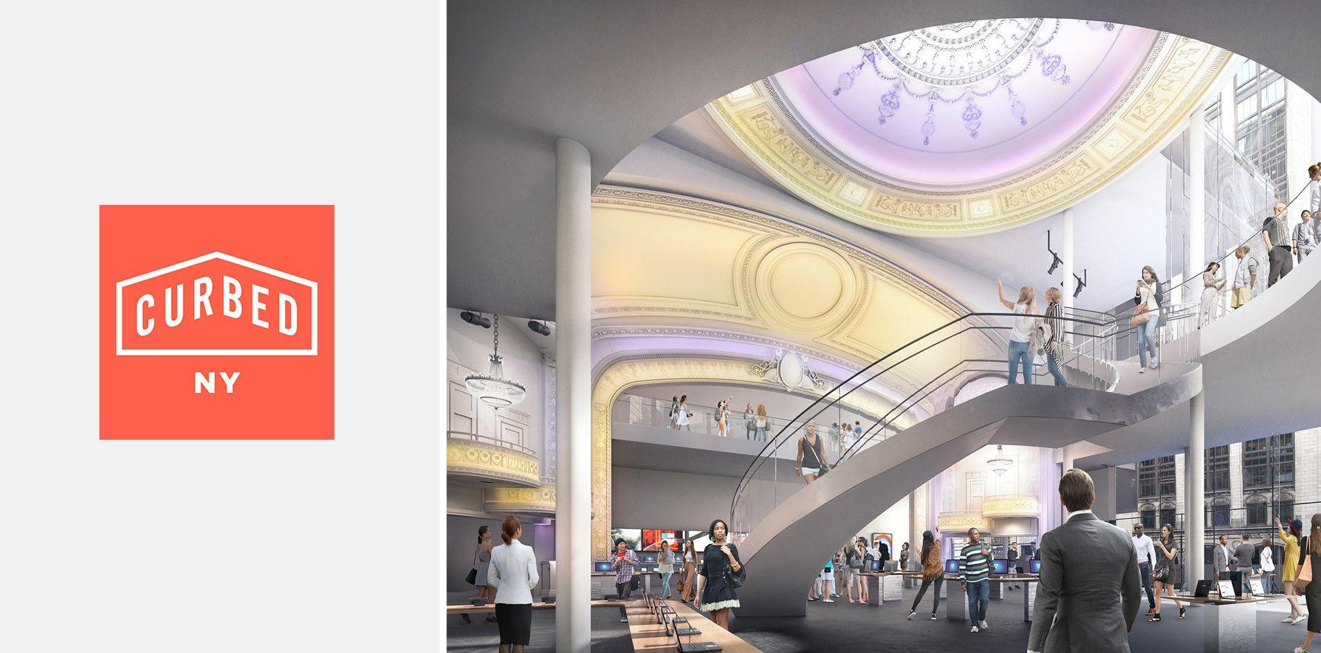 Curbed Logo - Times Square Theater's Historic Preservation Featured in Curbed New York
