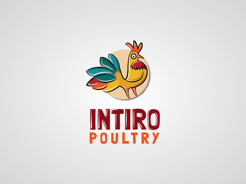 Poultry Logo - Intiro Poultry Logo by Timothy Stuurman on Dribbble