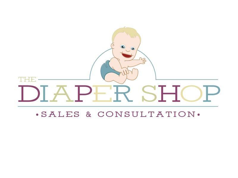 Diaper Logo - The Diaper Shop Logo Design. Web Design & Development. Windsor