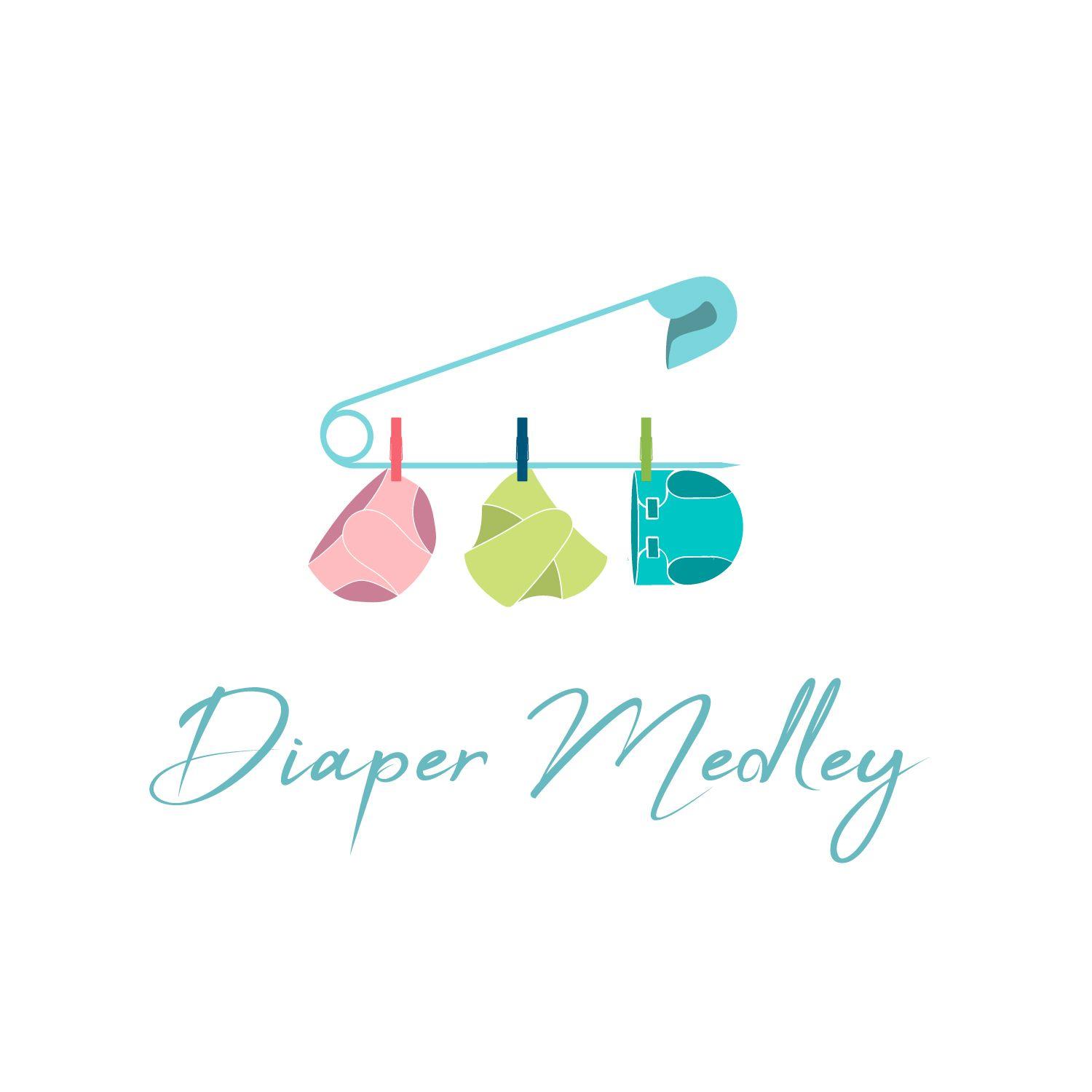 Diaper Logo - Playful, Colorful Logo Design for Diaper Medley by savvyartstudio ...