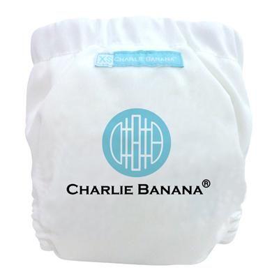 Diaper Logo - Diaper 1 Insert CB Logo White X-Small