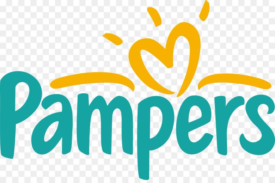 Diaper Logo - Diaper Logo Pampers Text Yellow