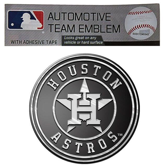 ProMark Logo - Houston Astros 3d Chrome Car Auto Emblem Vehicle Team Logo Truck Decal  Promark