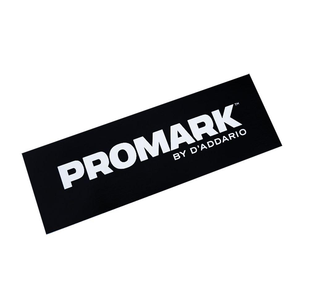 ProMark Logo - Promark UKMS01 Logo Black & White Sticker 150mm x 50mm | Rockem Music