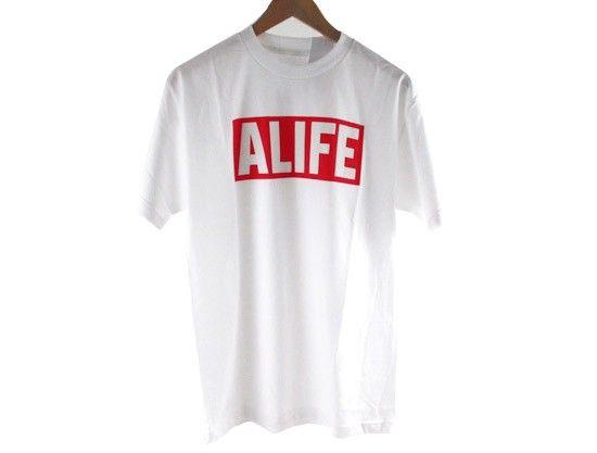 Alife Logo - ALIFE Box Logo TEES (WHITE) - alife - shirts - apparel - tees