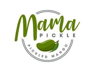 Pickle Logo - Mama Pickle logo design