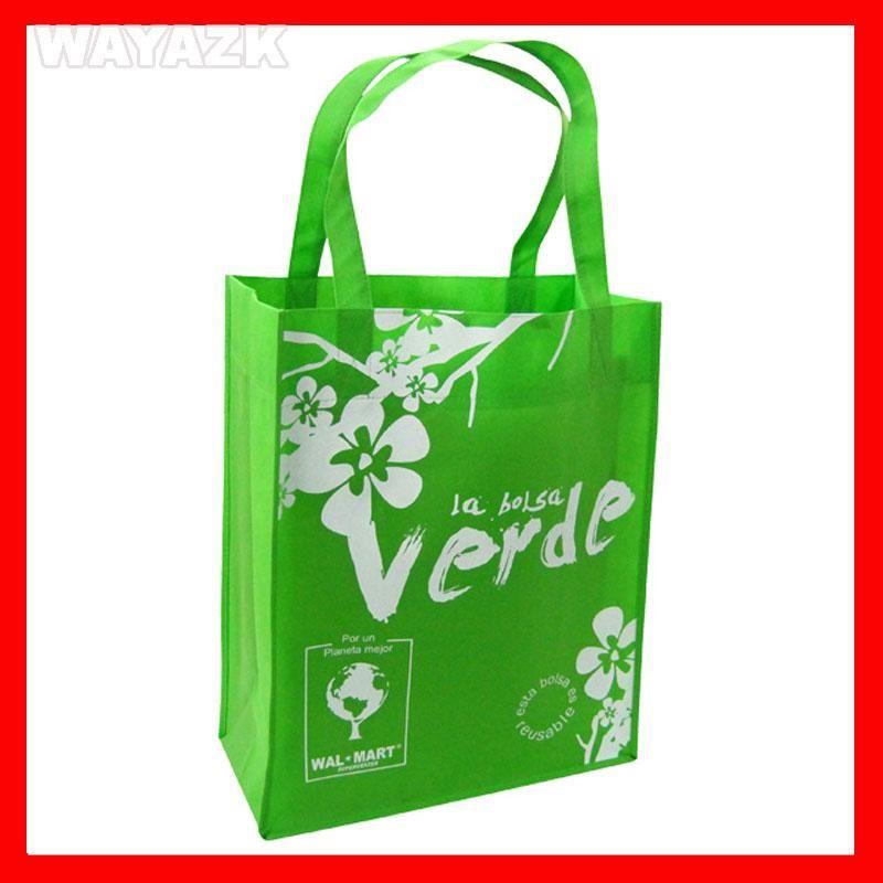 Polypropylene Logo - (1000pcs Lot) Custom Logo Polypropylene Non Woven Reusable Shopping Bag