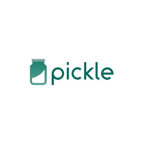 Pickle Logo - Logo for Pickle: A Modern restaurant food discovery app. Logo