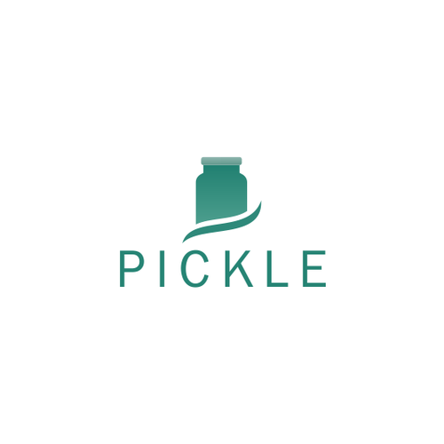Pickle Logo - Logo for Pickle: A Modern restaurant food discovery app. Logo
