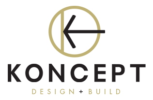 Koncept Logo - Koncept Design + Build. Northern VA Home Remodeling Services