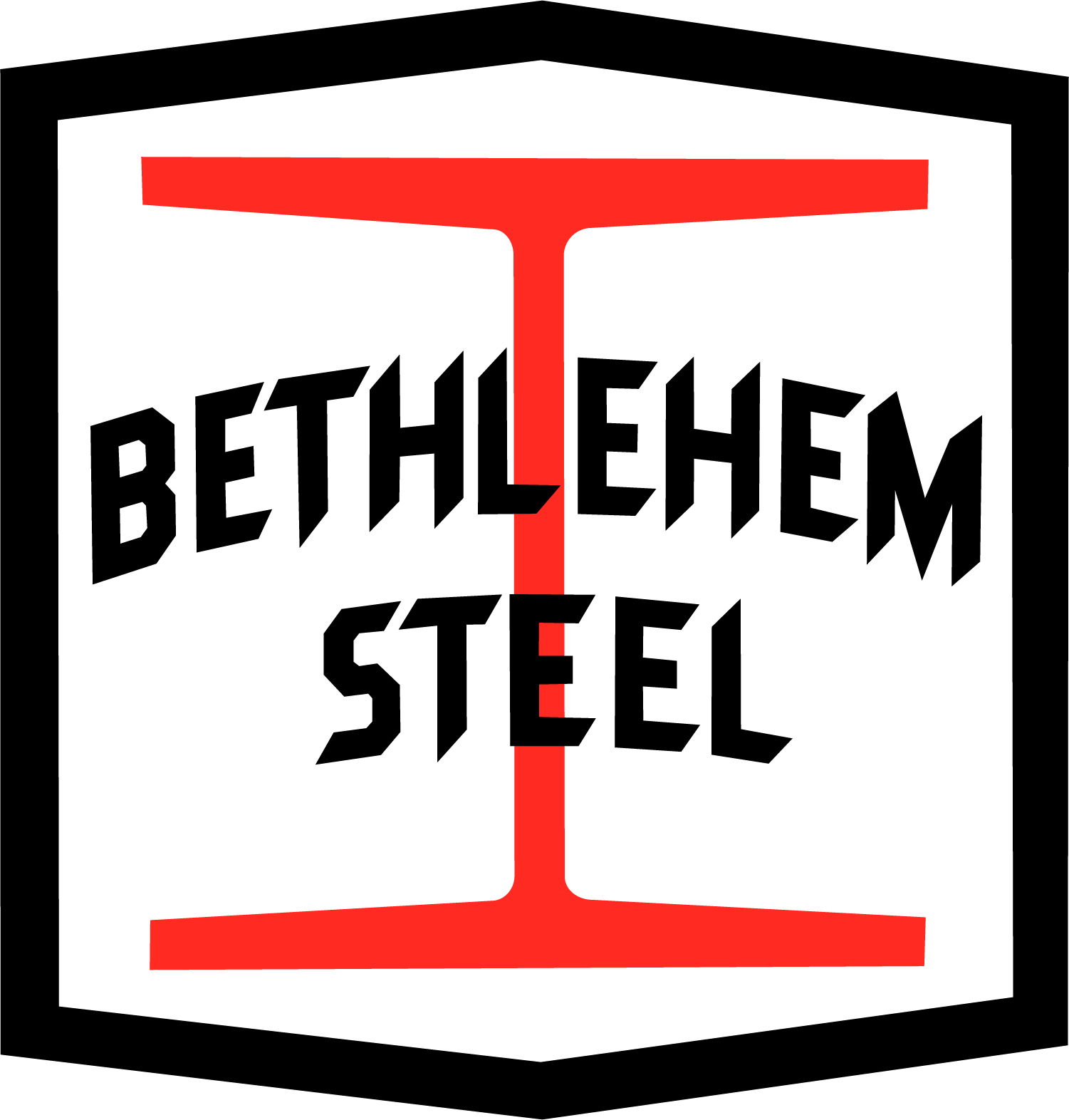 I-Beam Logo - Bethlehem Steel I-Beam Decal Set for the 52'-6