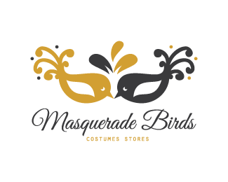 Masquerade Logo - Masquerade Birds Designed by dalia | BrandCrowd