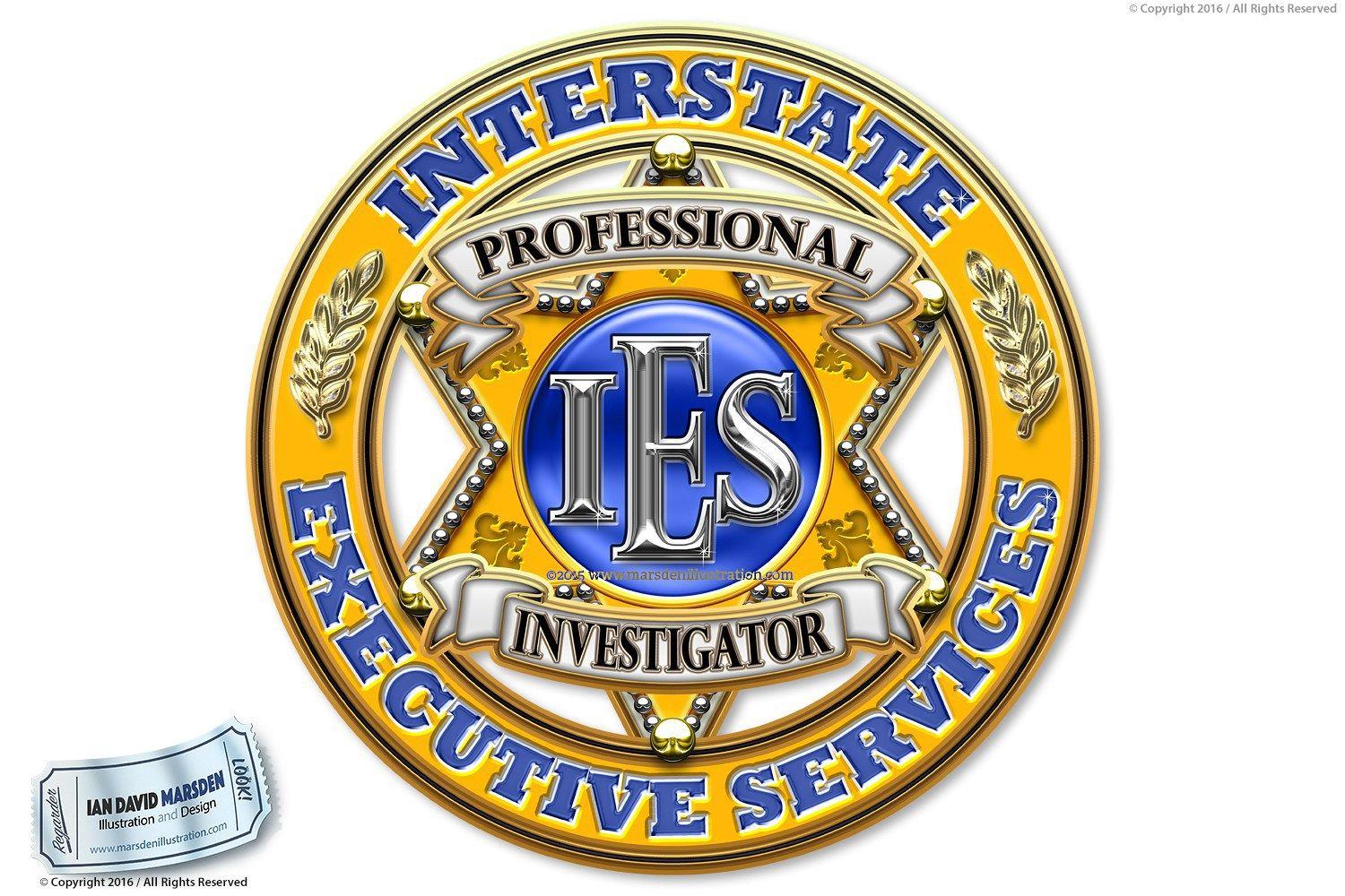 Investigator Logo - Interstate Excecutive Services Investigator Logo Design