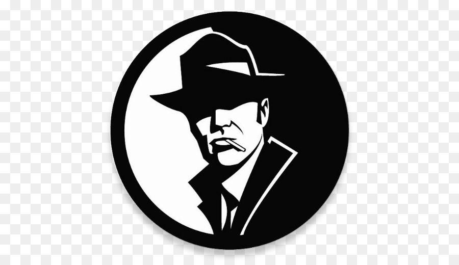 Investigator Logo - Sherlock Holmes Detective Private Investigator Stencil Sticker