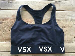 VSX Logo - VICTORIA'S SECRET SPORT BLACK VSX LOGO THE PLAYER WIRELESS SPORT BRA