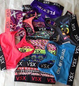VSX Logo - Details about Victoria's Secret VSX Logo The Player Racerback Sport Sports  Bra New Tags Pick