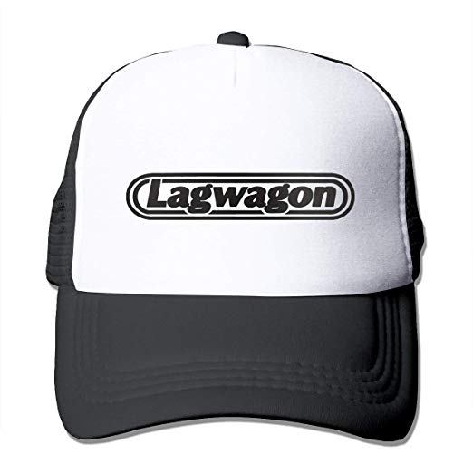 Lagwagon Logo - Kooiico Lagwagon Logo Outdoor Mesh Hat Camping Hat Adjustable Black ...