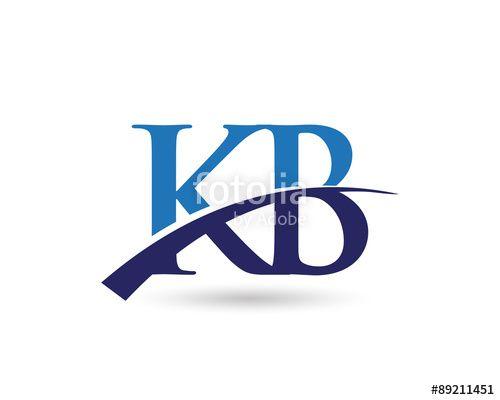 Kb Logo - KB Logo Letter Swoosh