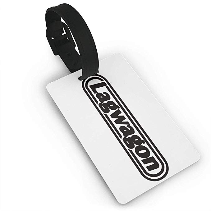 Lagwagon Logo - Amazon.com. LuckyTagy Lagwagon Logo Particular Luggage Tag Initial