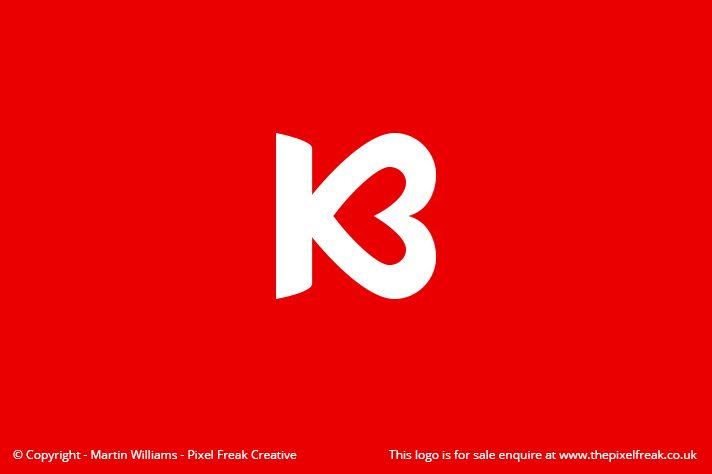 Kb Logo - KB Heart Logo *For Sale* – Logo Design | Graphic Designer | Web ...