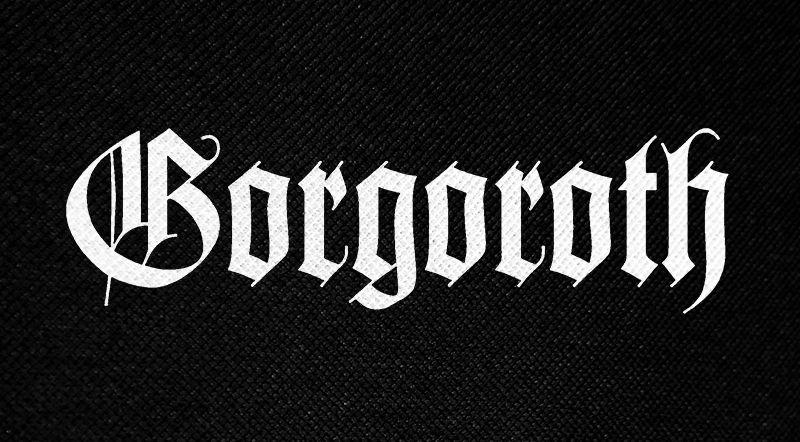 Gorgoroth Logo - Gorgoroth Logo 6x3 Printed Patch