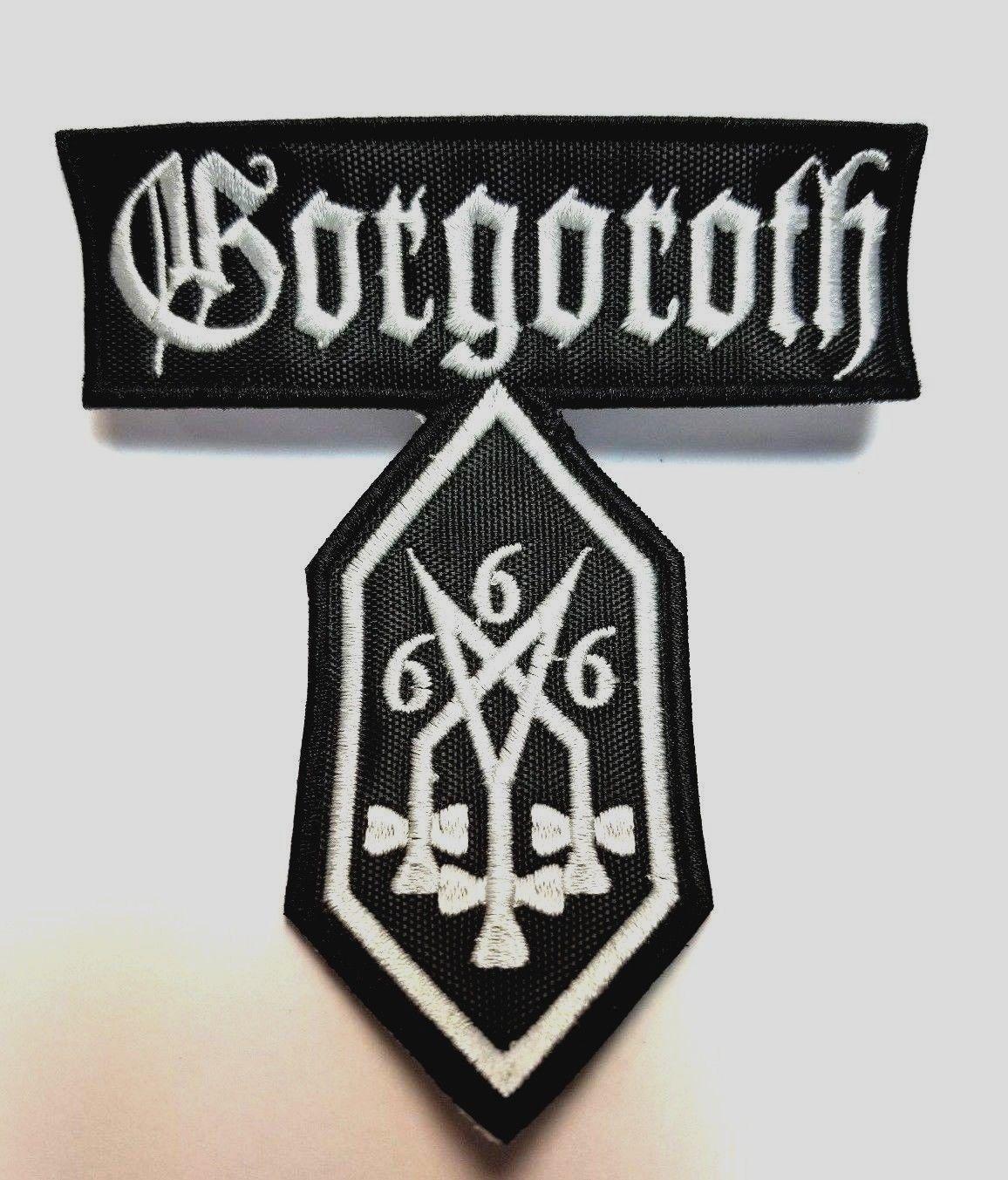 Gorgoroth Logo - Gorgoroth 666 Logo Embroidered Patch