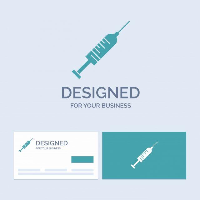Vaccine Logo - syringe,injection,vaccine,needle,shot business logo glyph ic ...