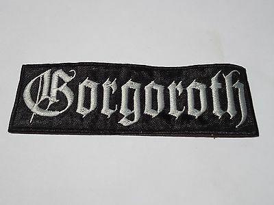 Gorgoroth Logo - GORGOROTH EMBROIDERED LOGO Black Metal Patch