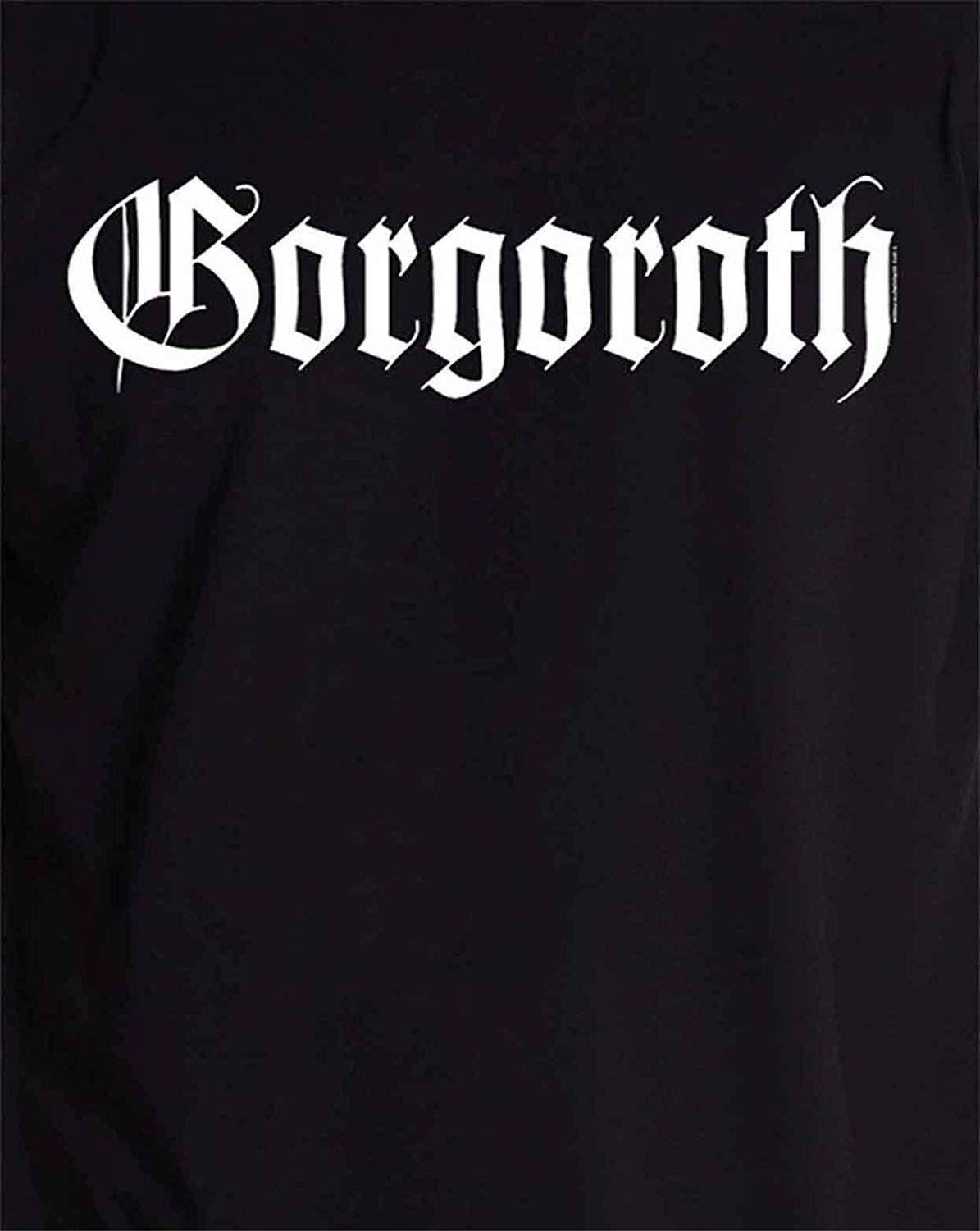 Gorgoroth Logo - Gorgoroth True Norwegian Black Metal Logo Official Mens New Black T Shirt