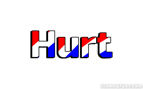 Hurt Logo - United States of America Logo. Free Logo Design Tool from Flaming Text