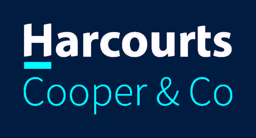 Harcourts Logo - Harcourts CC Logo White Stacked - Harbour Sport