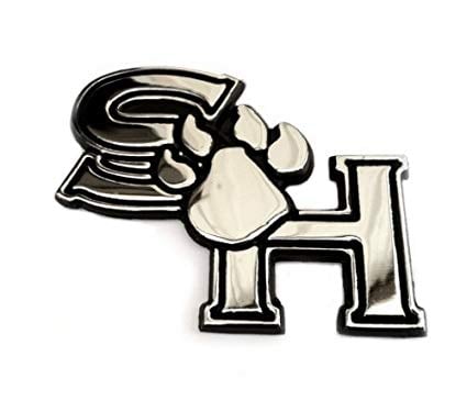 SHSU Logo - WinCraft Sam Houston State University S61883 Chrome Metal Domed Emblem