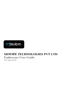 Mswipe Logo - Fillable Online MSWIPE TECHNOLOGIES PVT LTD Fax Email Print