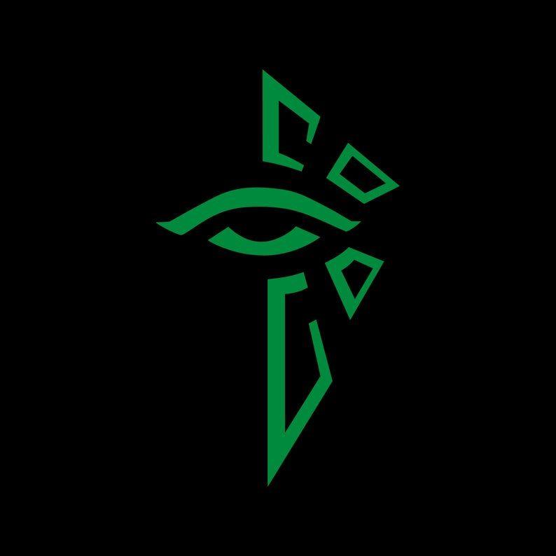 Enlightened Logo - Ingress Enlightened faction game logo symbol vinyl decal sticker