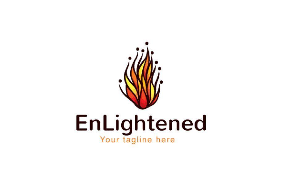 Enlightened Logo - Enlightened-Fire Element Group Logo
