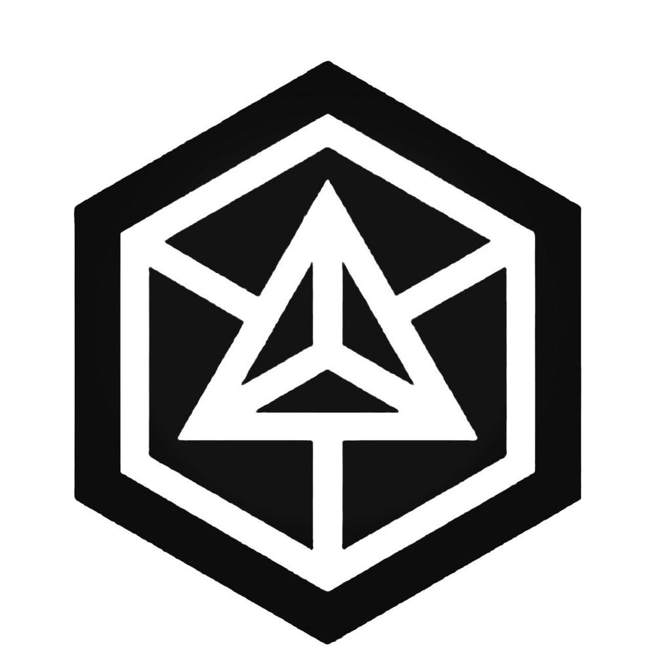 Enlightened Logo - Ingress Enlightened Hexagon Decal Sticker